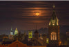 Charleston Steeples Moonrise 2