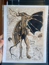 Jersey Devil - WV Cryptid Art Print - 8 1/2 x 11