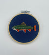 Brook Trout Embroidery