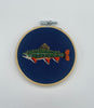 Brook Trout Embroidery