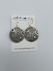 Round Circle Sterling Silver Earrings