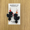 Spooky Duck Earrings