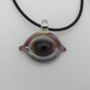 Glass Eye Necklace - 25