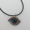 Glass Eye Necklace - 15