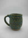Blue-Green Pattern Mug