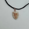 Wire Wrapped Necklace - Pink Arrowhead