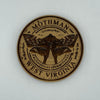 Mothman Wood Magnet