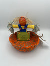 Crochet Halloween Candy Dish