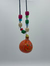 Gourd Jack-o-Lantern Necklaces