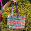 Crochet Market Bag w/ Buttons