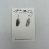 Small Silver Fern Earrings