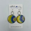 Colorful Enamel Earrings