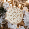 WV Seal Ornament