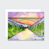 New River Gorge Sunset Everyday Card