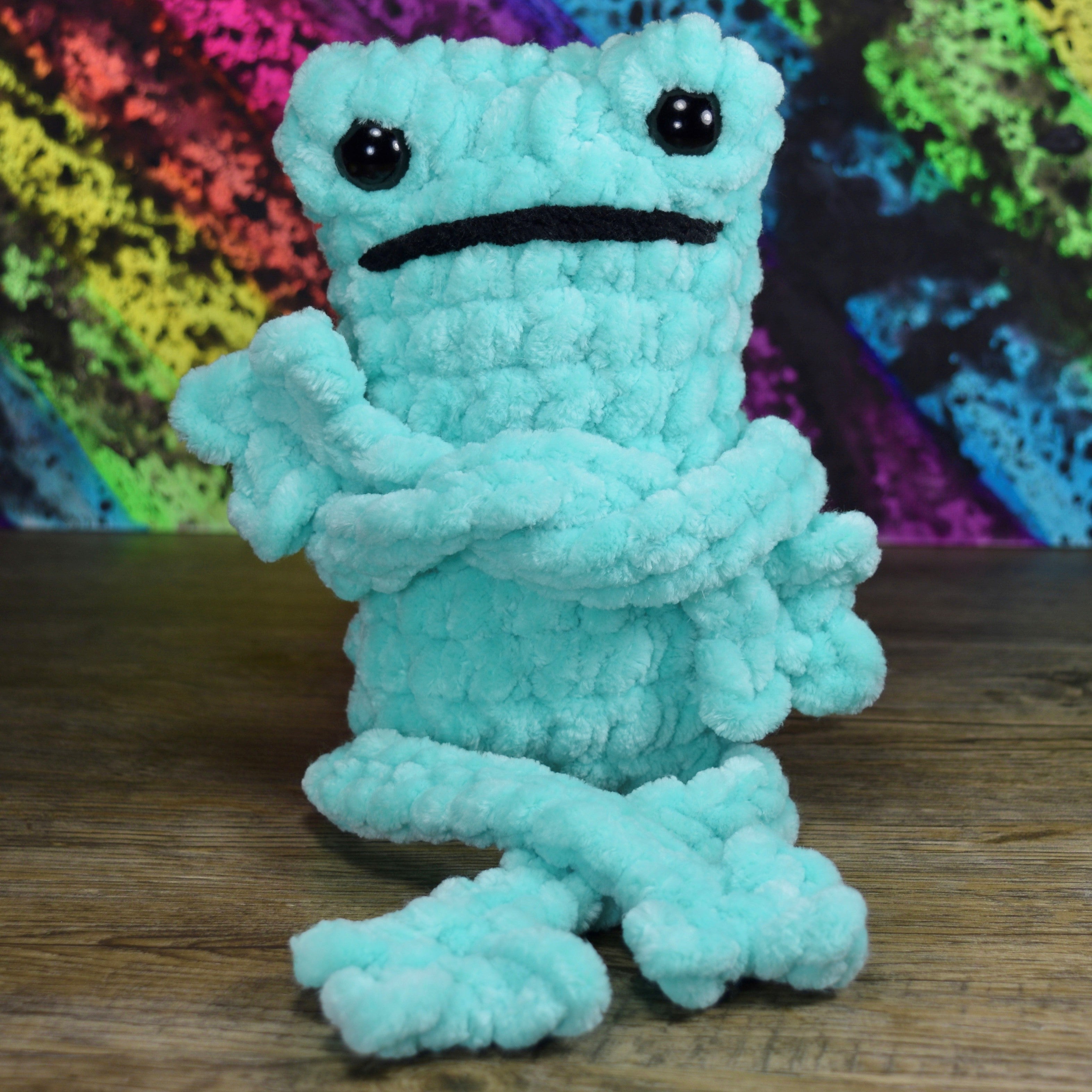 Purple Rainbow friends: Crochet pattern