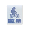 Bike West Virginia - 8"x 10" Art Print