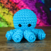 Crochet Blue Octopus