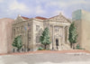 Jr. College (Original Downtown Library) Art Print