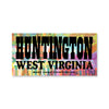 Huntington WV Wood Type Sticker
