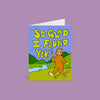 Bigfoot "So Glad I Found You" Valentines Card