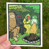 BFF Cryptids Campfire Sticker