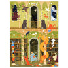 The Night Library Art Print