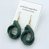 Leather Knot Earrings