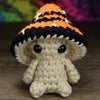 Pocket Mushroom Baby - Orange & Black