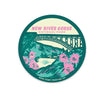 Round sticker with New River Gorge National Park design on a white background