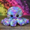 Crochet Octopus- multi-colored