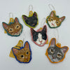 Cat Face Ornaments