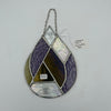 Teardrop (Purple, Green, and Clear)