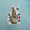 Bunny and Clover Sticker