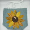 Sunflower Applique Tote Bags