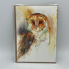 Barn Owl II Watercolor Greeting Card