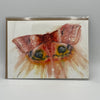 Io Moth II Watercolor Greeting Card