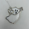 Lil Ghost Stained Glass Suncatcher