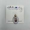 Cat Holding Heart Pendant