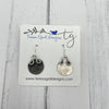 Small Silver Circle Earrings