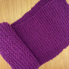Purple Knitted Scarf