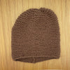 Brown Knitted Skull Cap