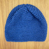 Blue Knitted Skull Cap