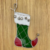 Stocking with Bells Suncatcher