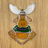 Christmas Moose Suncatcher