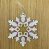 Glittery Snowflake Ornaments