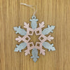 Glittery Snowflake Ornaments