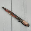 Orange and Beige Marbled Pen
