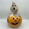 Ghost Jack-o-Lantern Gourd
