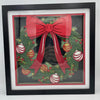 Christmas Wreath Shadowbox 12x12