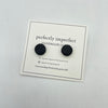 Leather Stud Earrings